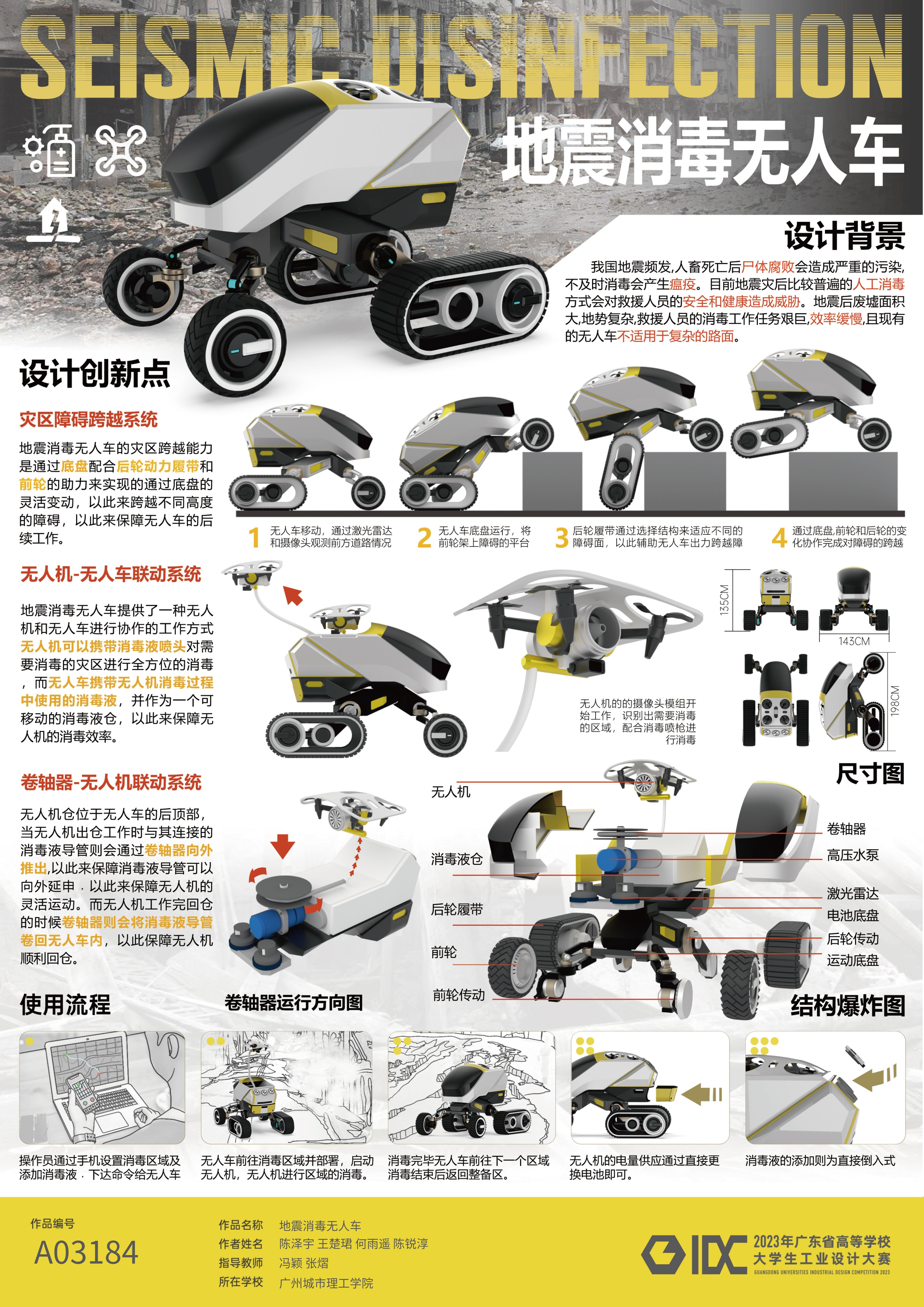 2023年广东省高等学校工业设计大赛获奖作品